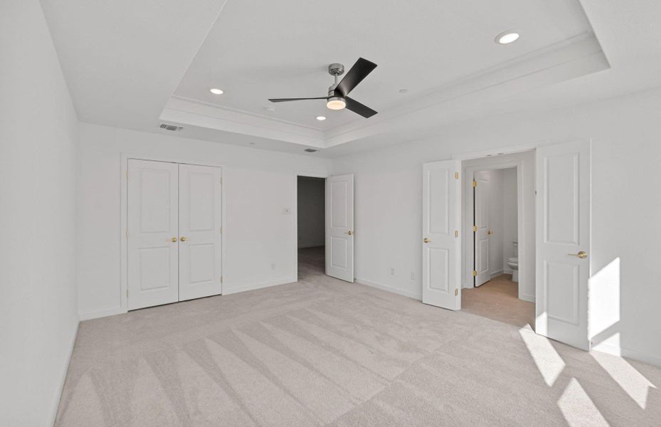 Spacious, unfurnished interior of a new home in Monarch on Main, Round Rock (Image 22).