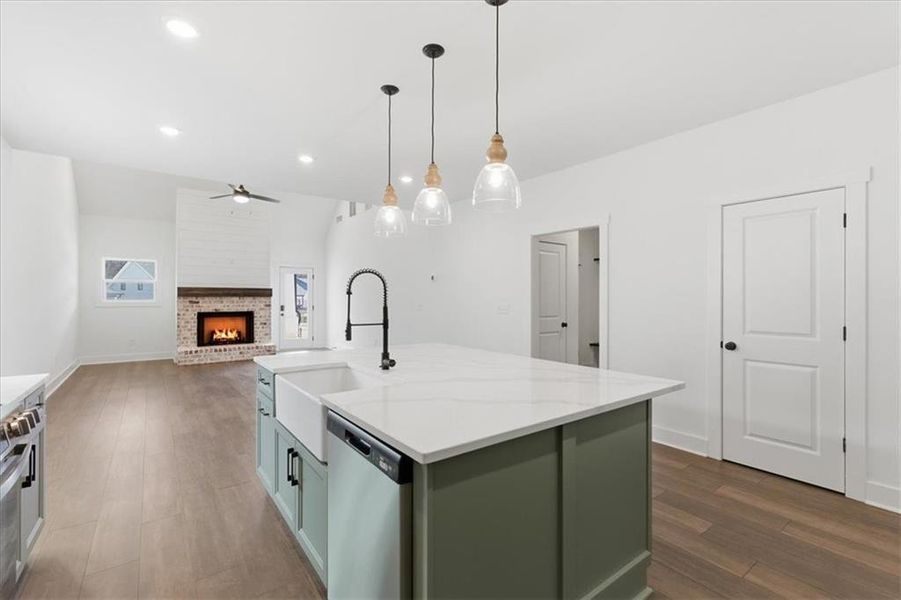 Furnished interior view inside a new home in Ferguson Corners, Emerson (Image 10).
