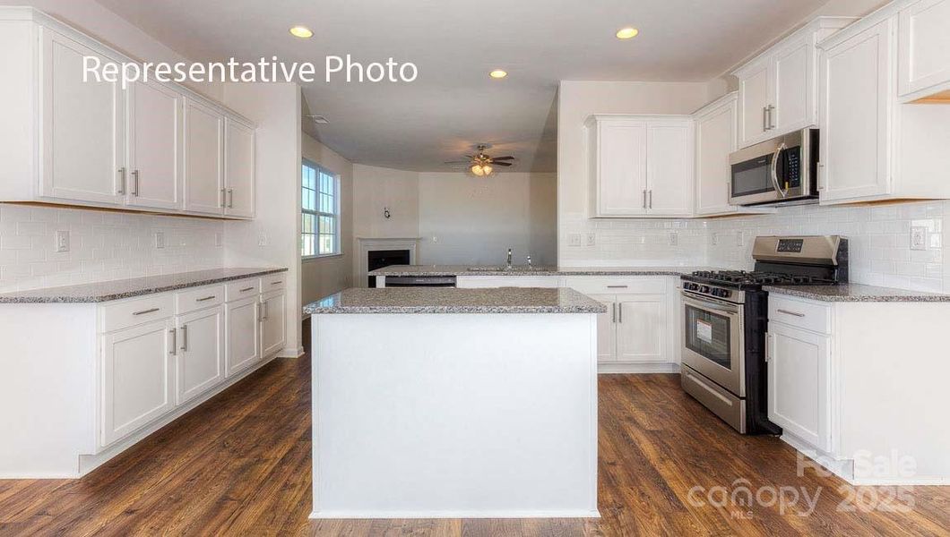 Furnished interior view inside a new home in Secrest Commons, Monroe (Image 5).