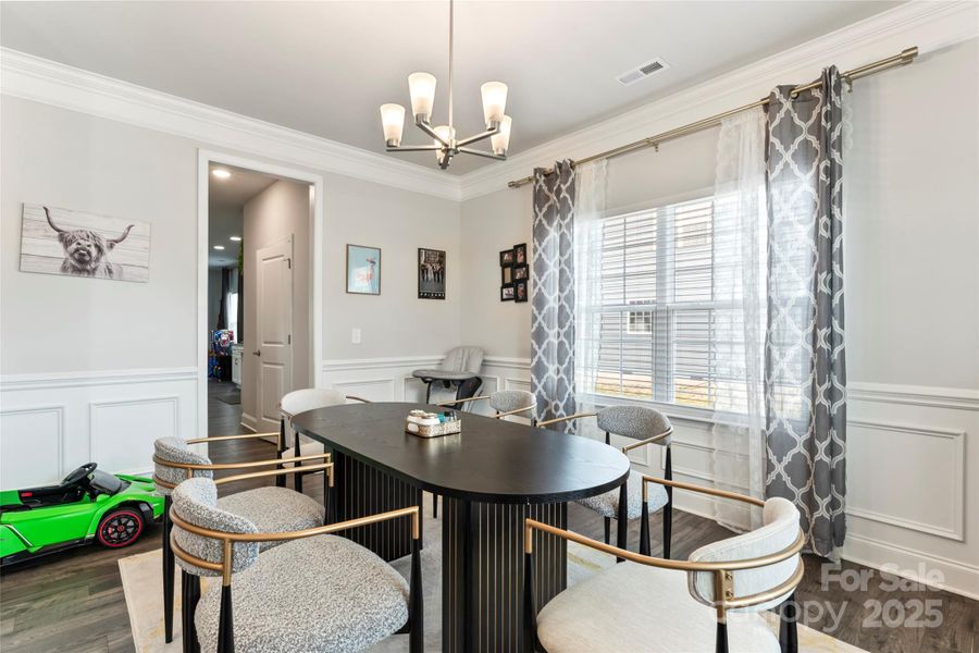 Furnished interior view inside a new home in , Locust (Image 17).
