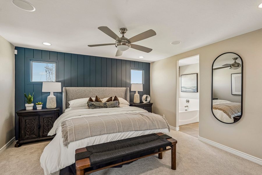Furnished interior view inside a new home in Estrella, Goodyear (Image 3).
