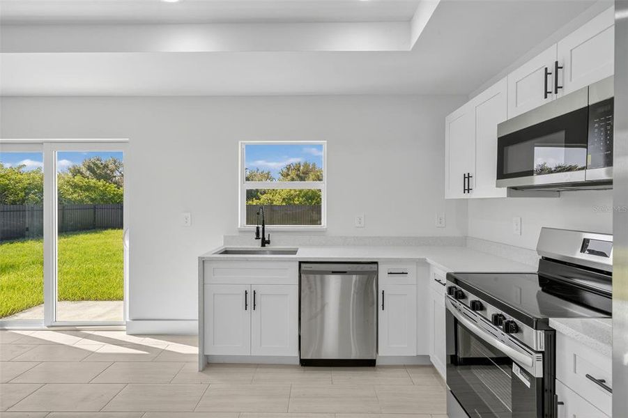 Furnished interior view inside a new home in , Lehigh Acres (Image 6). Furnished interior view inside a new home in , Lehigh Acres (Image 6).
