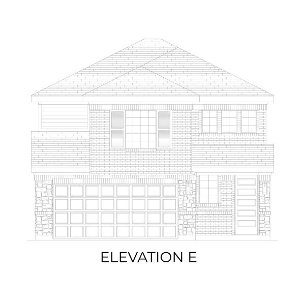 Representative rendering of the exterior for the Truman F by First Texas Homes (Image 7). Representative rendering of the exterior for the Truman F by First Texas Homes (Image 7).