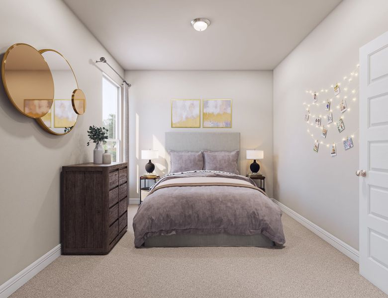 Furnished interior view inside a new home in Woodson’s Reserve, Spring (Image 10).