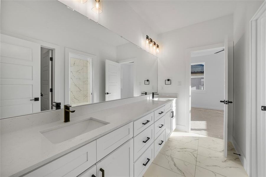 Furnished interior view inside a new home in , Garland (Image 5).