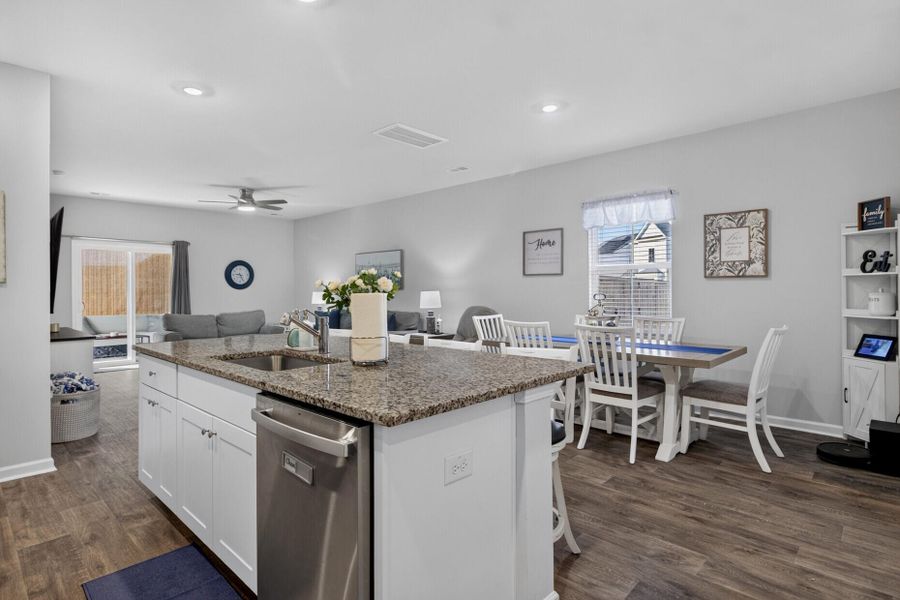 Furnished interior view inside a new home in Lindera Preserve at Cane Bay Plantation, Summerville (Image 35).