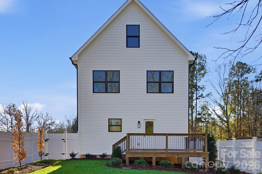 Exterior details and patio area of a home in , Waxhaw (Image 24).