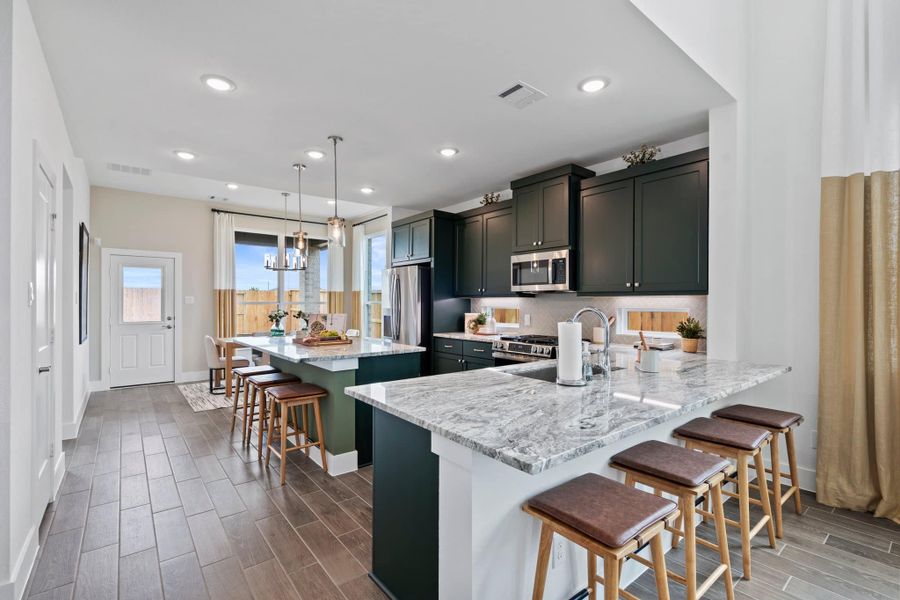 Furnished interior view inside a new home in Jordan Ranch, Fulshear (Image 11).