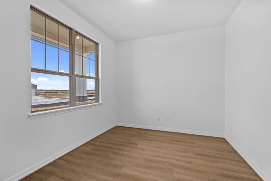 Study. Sample product photo. Actual exterior and interior selections may vary by homesite. Photo may be virtually staged.