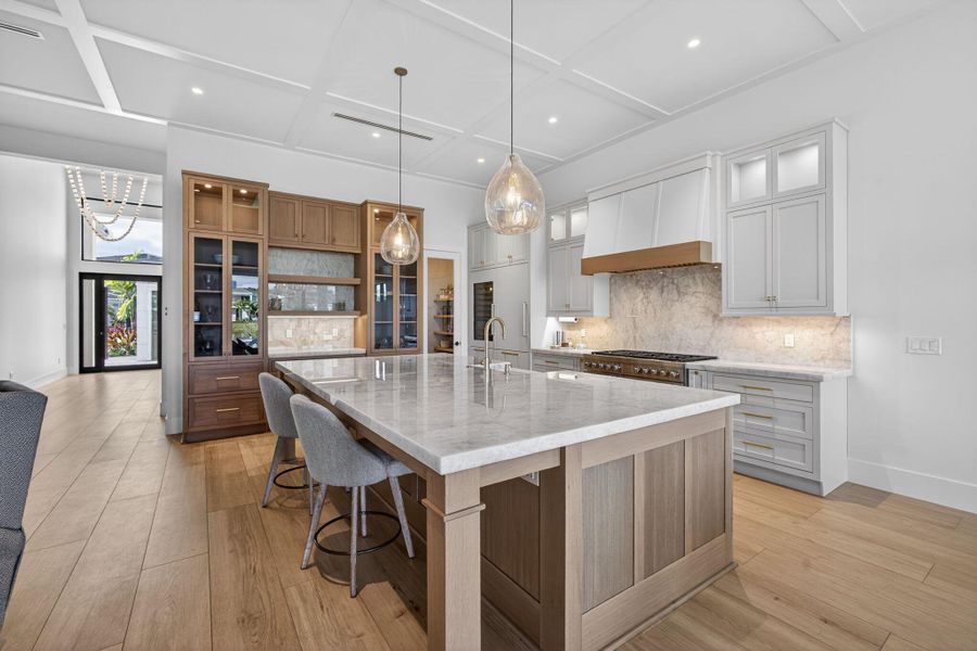 Furnished interior view inside a new home in , Palm Beach Gardens (Image 33).