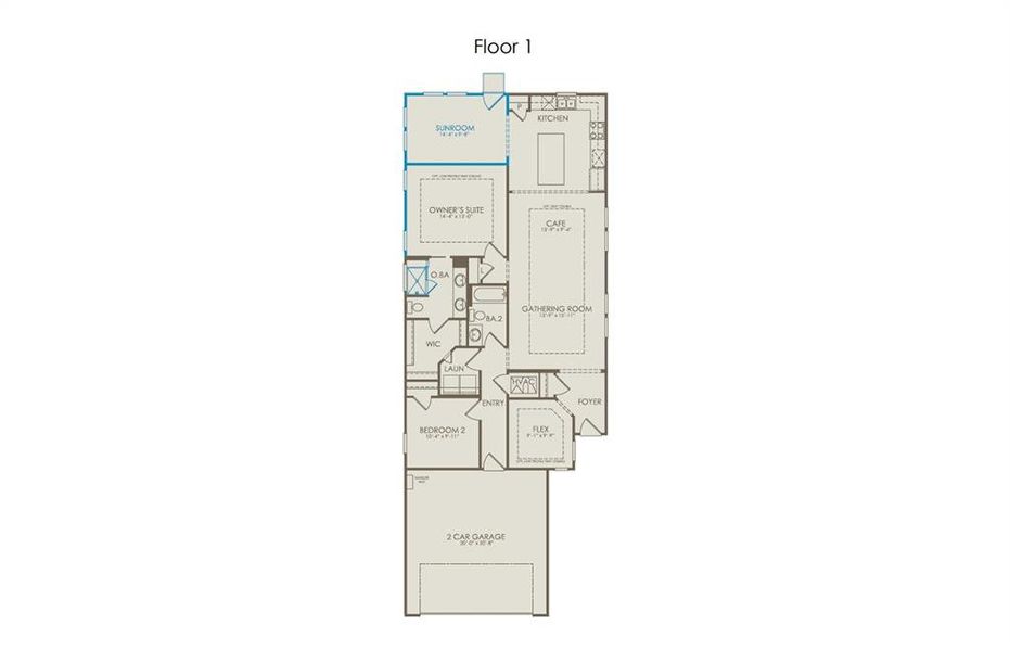 Floor plan for home