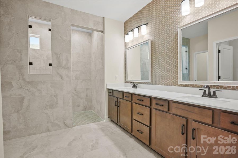 Furnished interior view inside a new home in Carolina Riverside, Belmont (Image 16).