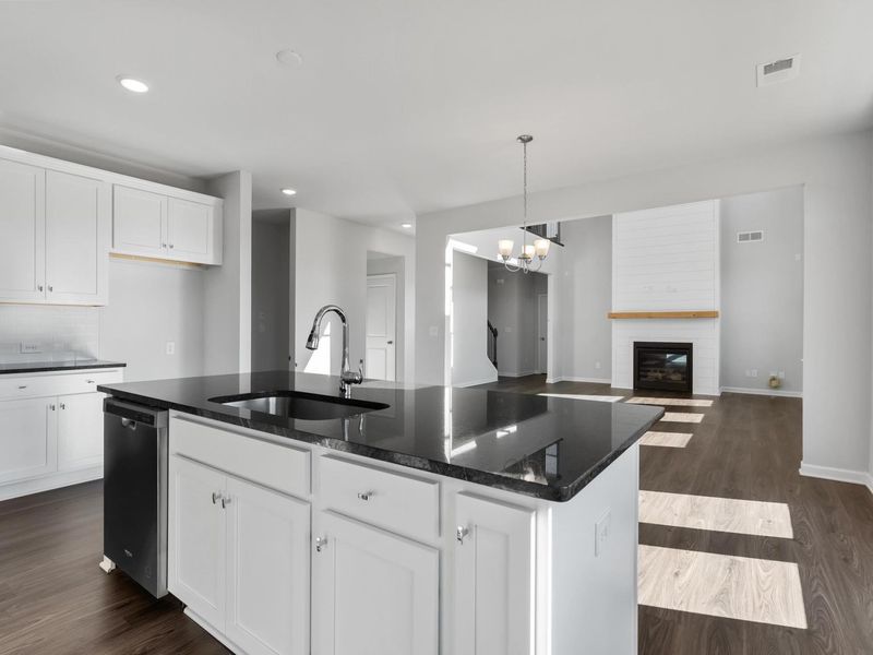 Representative furnished interior of a home built from the The Danbury C by Davidson Homes LLC in Melody Lakeside Estates, Buford (Image 7). Representative furnished interior of a home built from the The Danbury C by Davidson Homes LLC in Melody Lakeside Estates, Buford (Image 7).