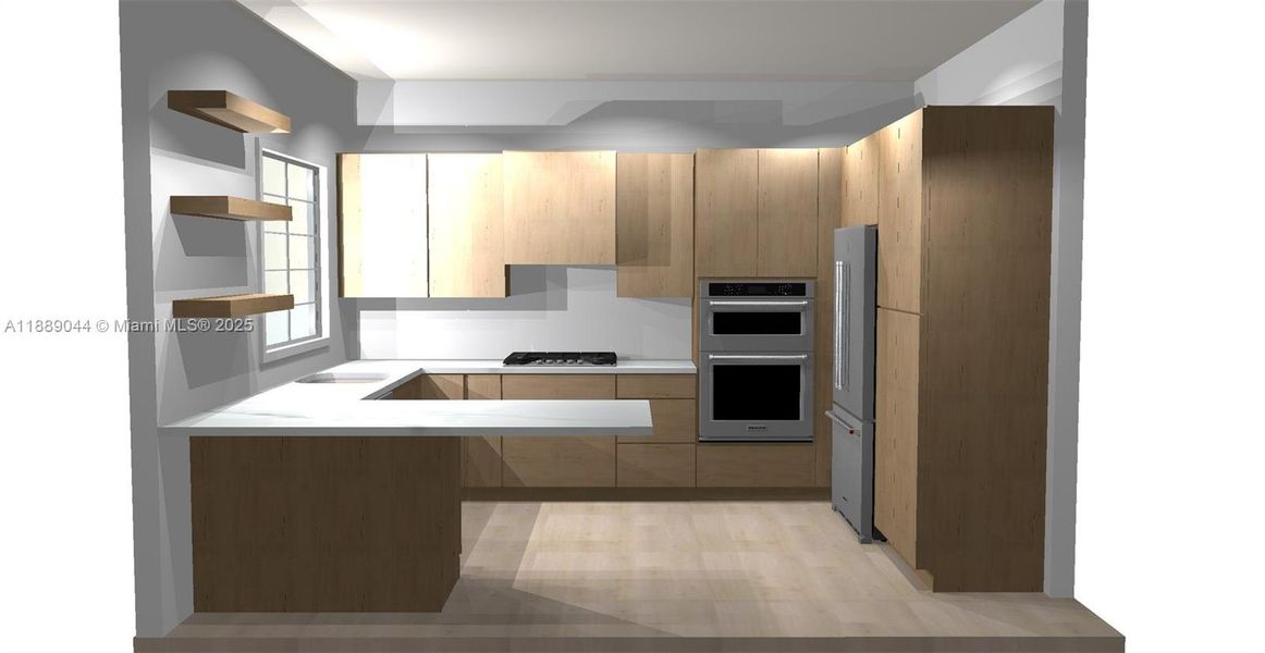 Furnished interior view inside a new home in , Lake Worth (Image 9).