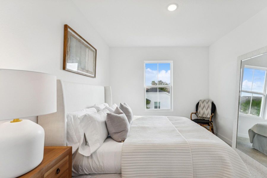 Furnished interior view inside a new home in , Fort Pierce (Image 17).