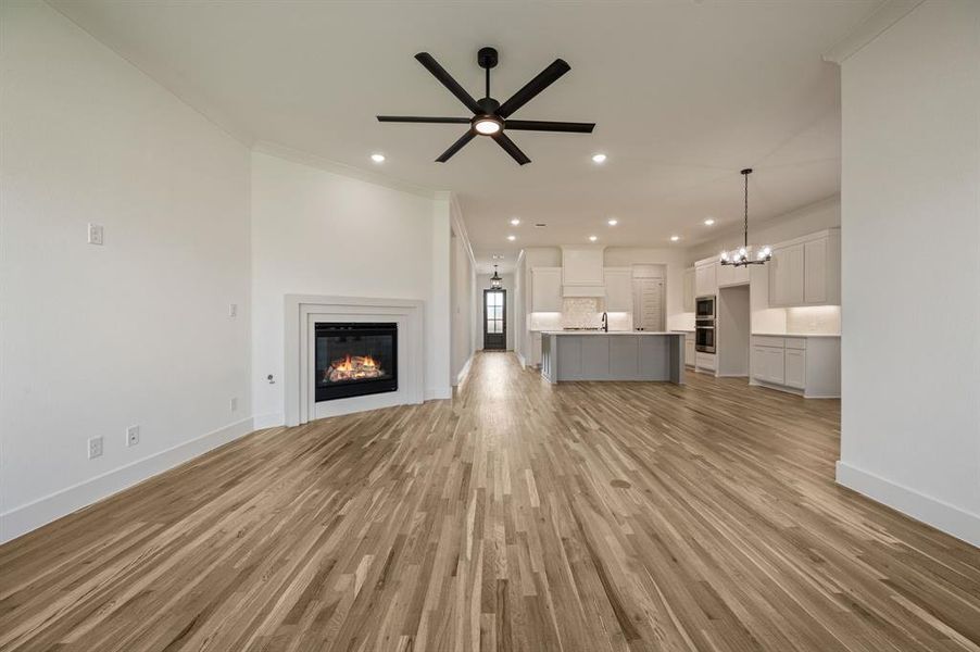 Spacious, unfurnished interior of a new home in LeTara, Haslet (Image 16).