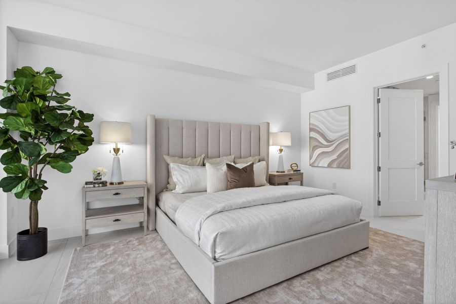 Furnished interior view inside a new home in , Fort Lauderdale (Image 10).