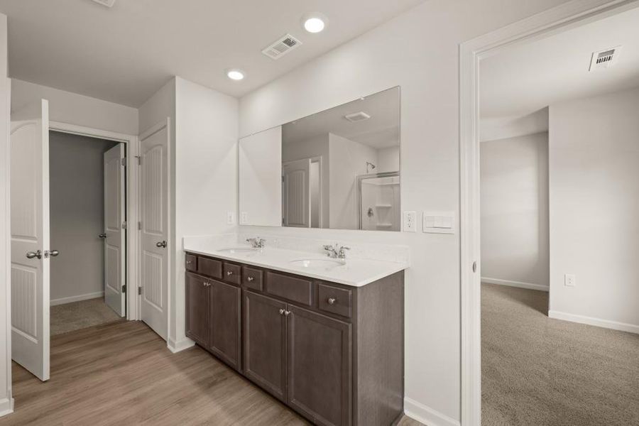 Furnished interior view inside a new home in Hughes Court, Dawsonville (Image 7).