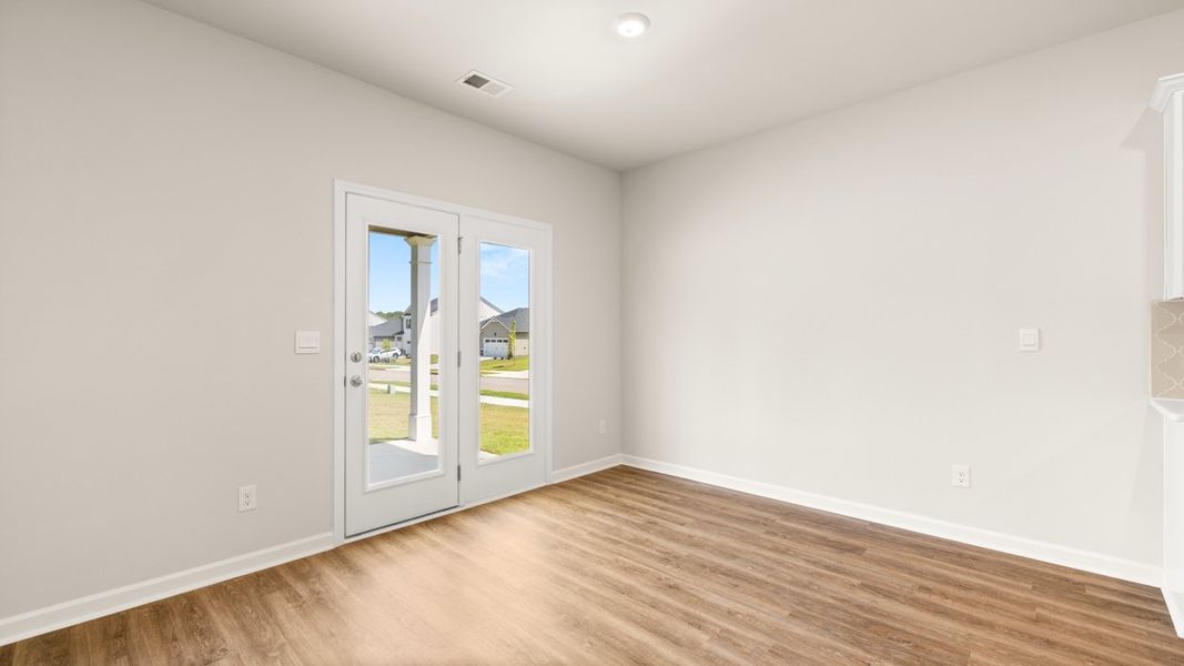 Representative unfurnished interior of a home built from the Elle by D.R. Horton in Preserve at Dove Creek, Statham (Image 13).