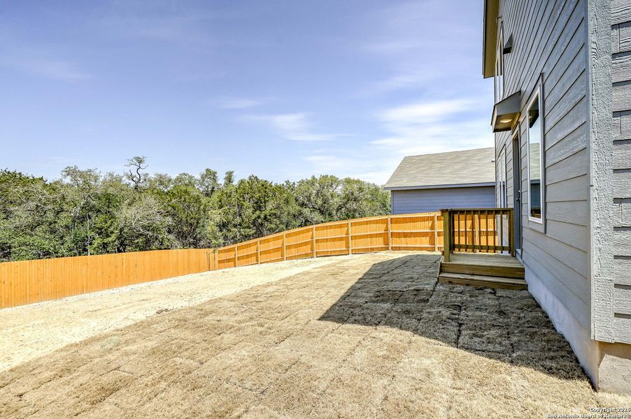 Exterior details and patio area of a home in , San Antonio (Image 21).