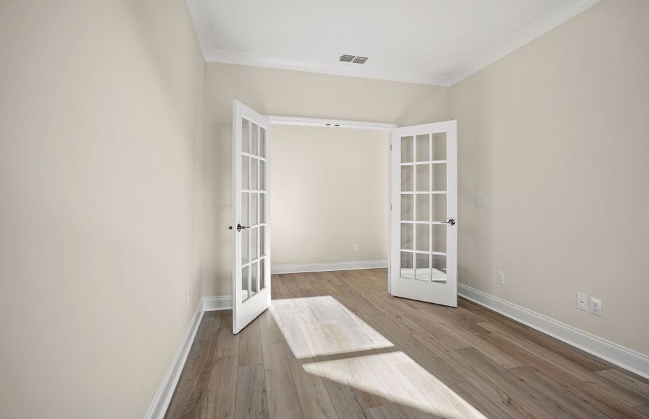 Spacious, unfurnished interior of a new home in Carolina Riverside, Belmont (Image 16).