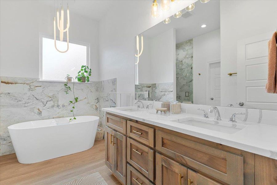 Furnished interior view inside a new home in , Bastrop (Image 3). Furnished interior view inside a new home in , Bastrop (Image 3).