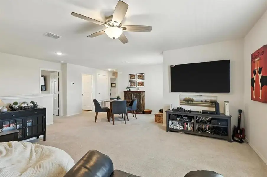 Furnished interior view inside a new home in Verandah, Royse City (Image 9). Furnished interior view inside a new home in Verandah, Royse City (Image 9).