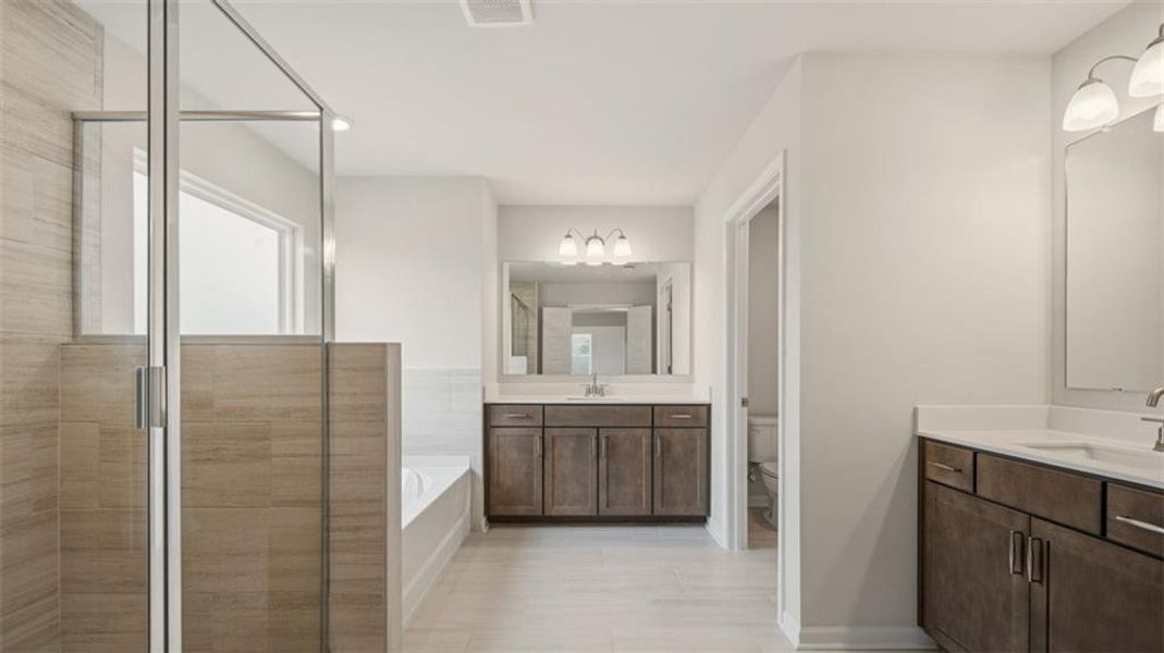 Furnished interior view inside a new home in The Gates at Pates Creek, Hampton (Image 8).