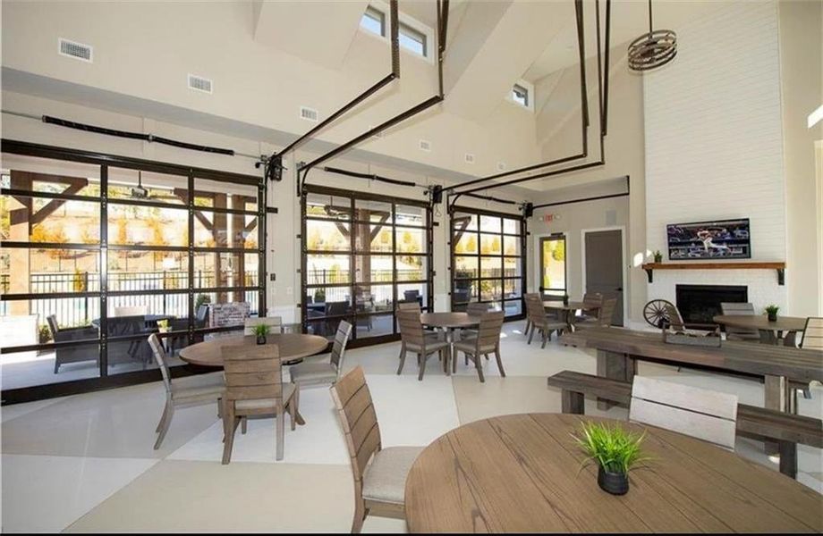 Furnished interior view inside a new home in Idylwilde, Canton (Image 6).