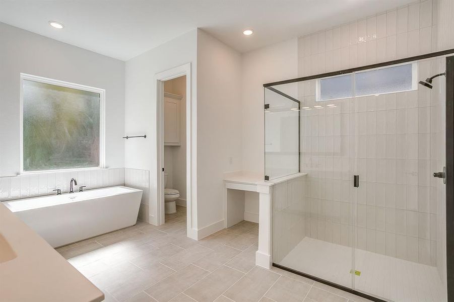 Furnished interior view inside a new home in St. Joseph Estates, North Richland Hills (Image 5).