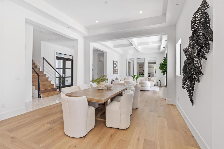 Furnished interior view inside a new home in , West Palm Beach (Image 30).