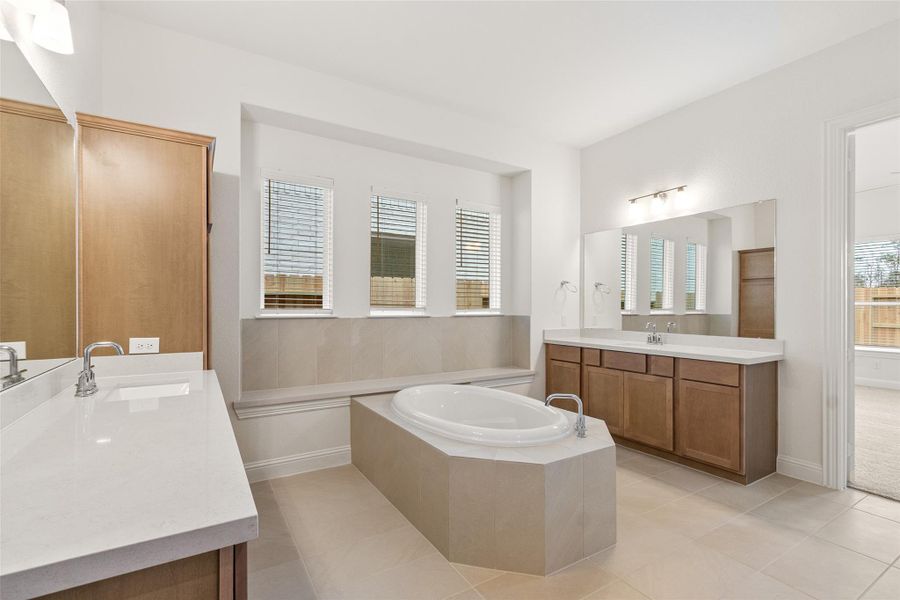 Furnished interior view inside a new home in Sundance Cove, Crosby (Image 11).