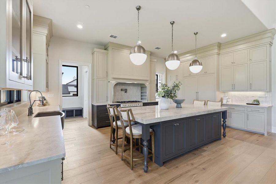 Furnished interior view inside a new home in , Bartonville (Image 7).