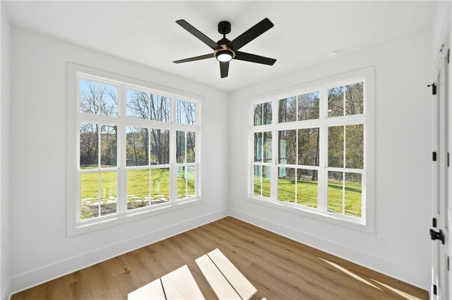 Spacious, unfurnished interior of a new home in , Canton (Image 55).