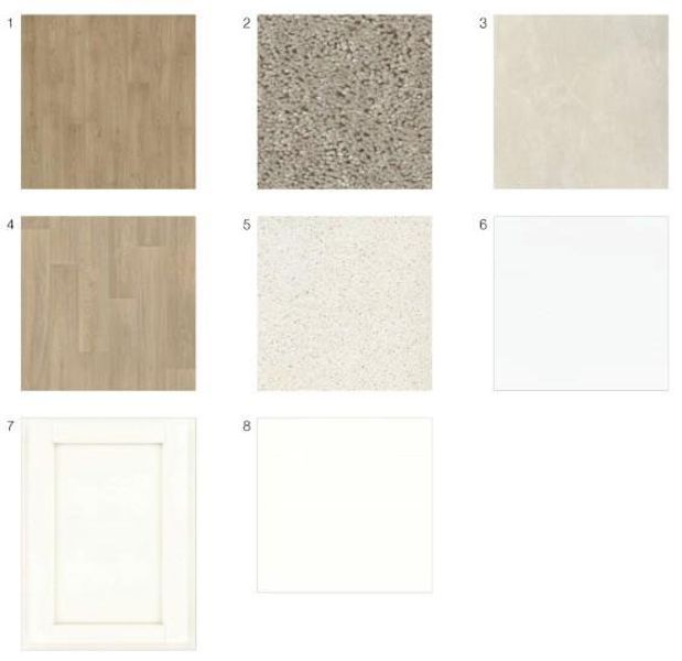 Sample of building materials used in homes in Rosewood Farm, Lawrenceville (Image 45).