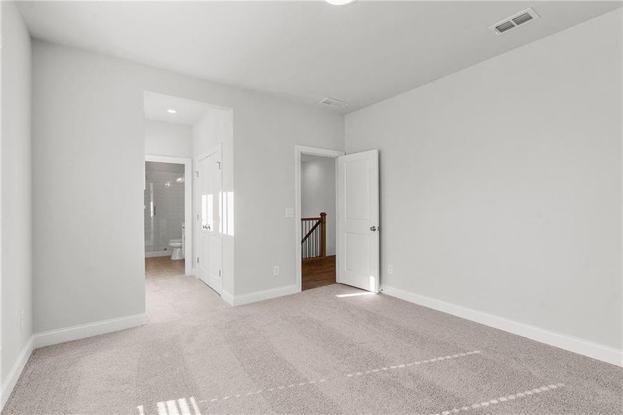 Spacious, unfurnished interior of a new home in Promenade at Sawnee Village, Cumming (Image 33).