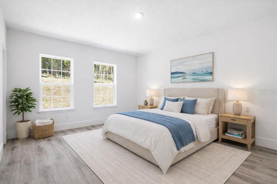Furnished interior view inside a new home in , Citrus Springs (Image 5).