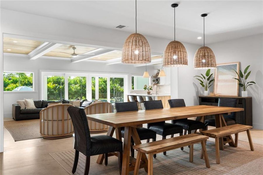 Furnished interior view inside a new home in , Vero Beach (Image 12).