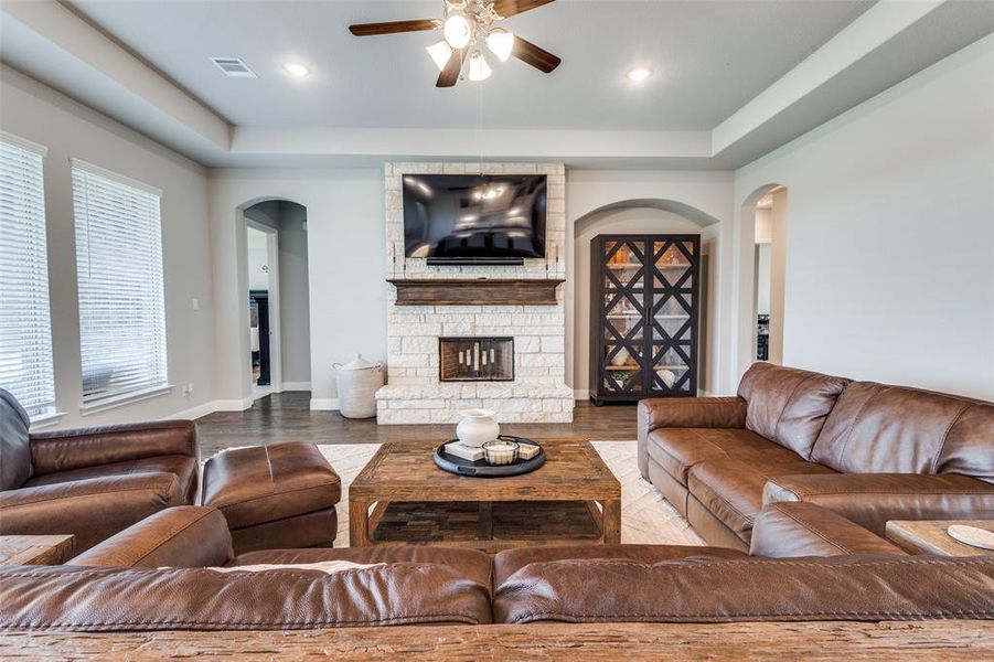 Furnished interior view inside a new home in , New Fairview (Image 16).
