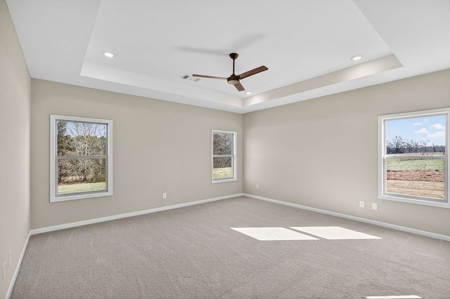Spacious, unfurnished interior of a new home in Blackwelder Bluff, Bowdon (Image 37).