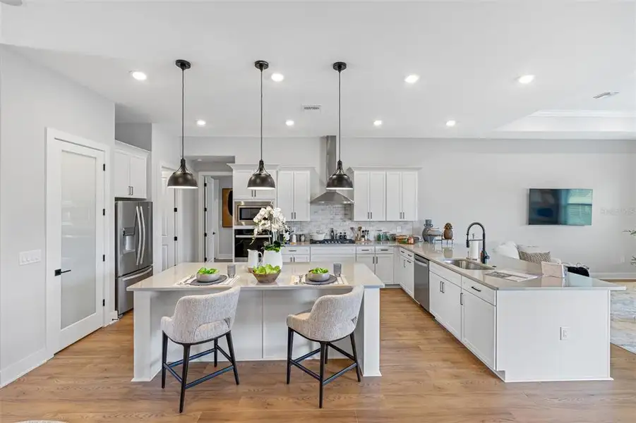 Furnished interior view inside a new home in , Brooksville (Image 5). Furnished interior view inside a new home in , Brooksville (Image 5).