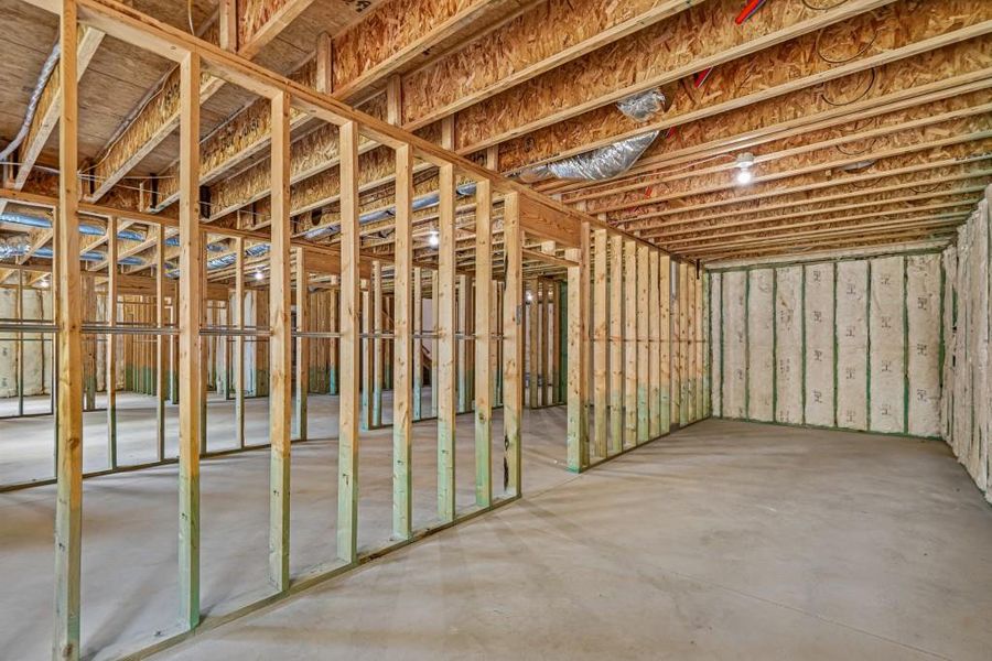 In-progress construction of a new home in Arden on Lanier, Cumming, GA (Image 37).