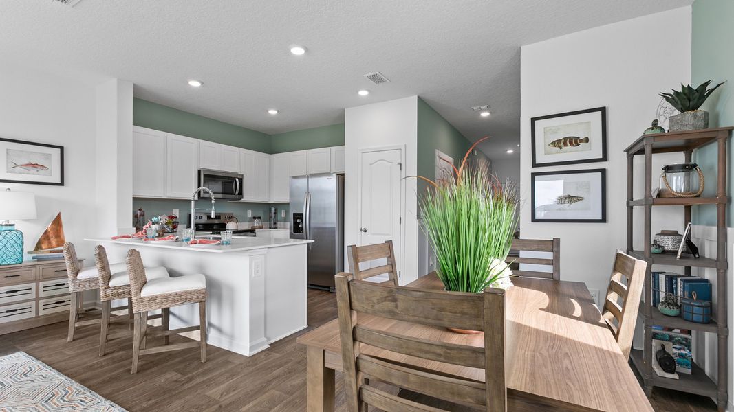 Representative furnished interior of a home built from the Pearson by D.R. Horton in The Landing, Middleburg (Image 11).