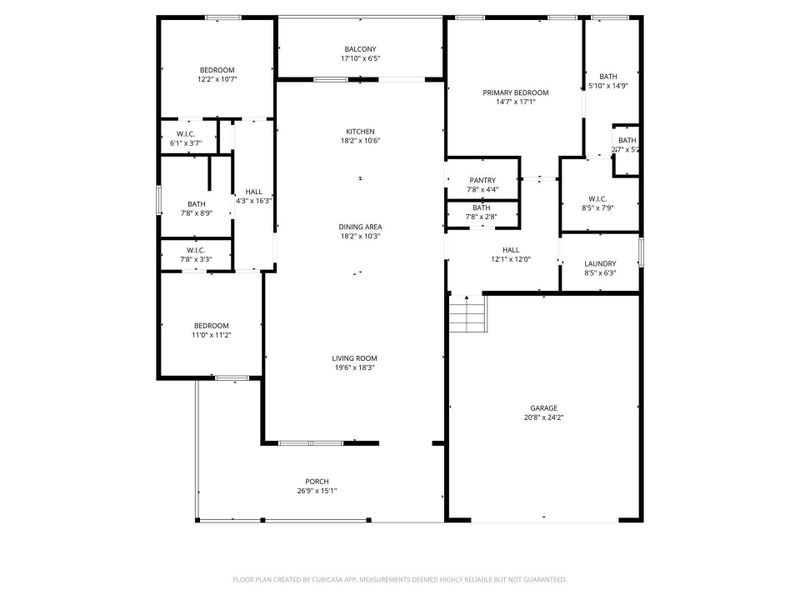 2D floor plan layout of this home in , Lenoir, NC (Image 5).