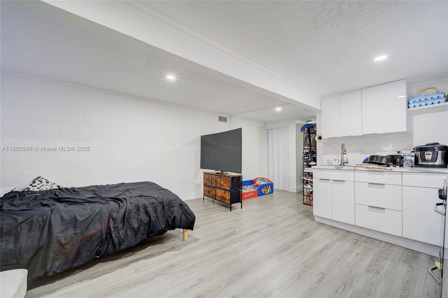 Furnished interior view inside a new home in , Miami (Image 37). Furnished interior view inside a new home in , Miami (Image 37).