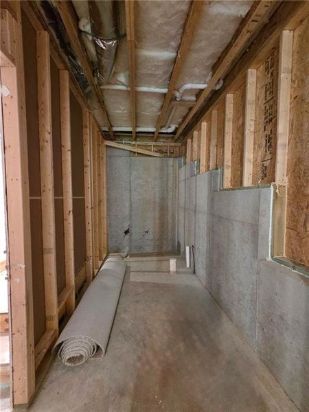 In-progress construction of a new home in , Waleska, GA (Image 18).