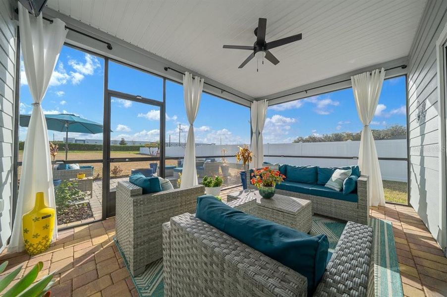 Exterior details and patio area of a home in , Ocala (Image 28).