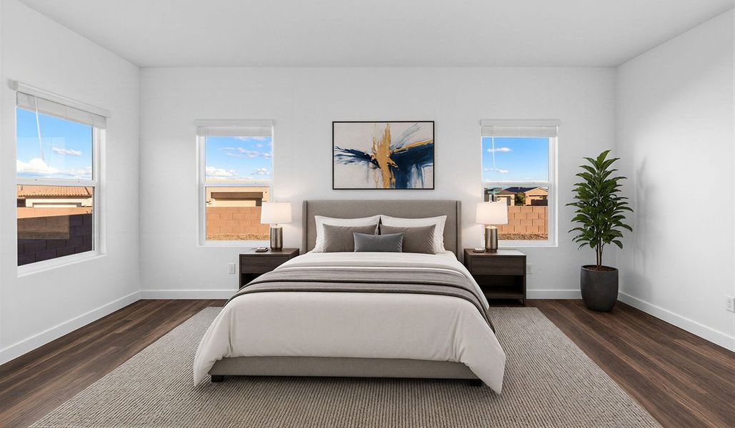 Furnished interior view inside a new home in Solterra, Green Valley (Image 10).