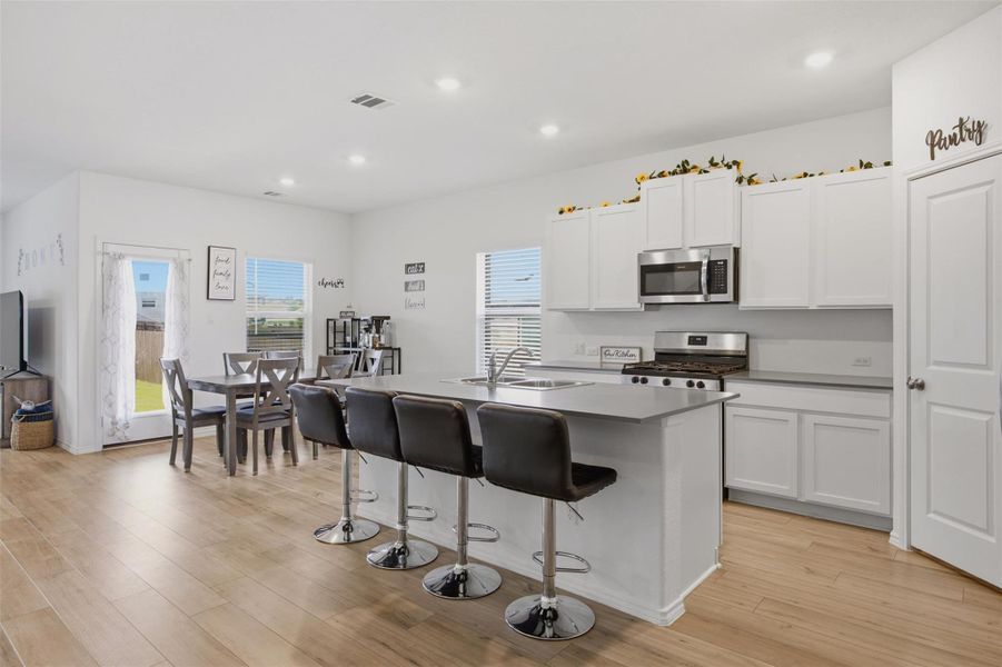 Furnished interior view inside a new home in , Georgetown (Image 6).