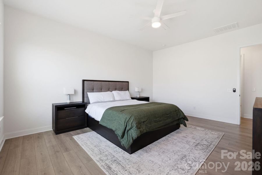 Furnished interior view inside a new home in Estates at Sugar Creek, Indian Land (Image 19).